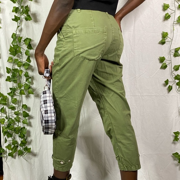 KHAKI DENIM PANTS - Picture 5 of 5